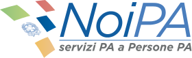Logo NoiPA servizi Pubblica Amministrazione a persone Pubblica Amministrazione